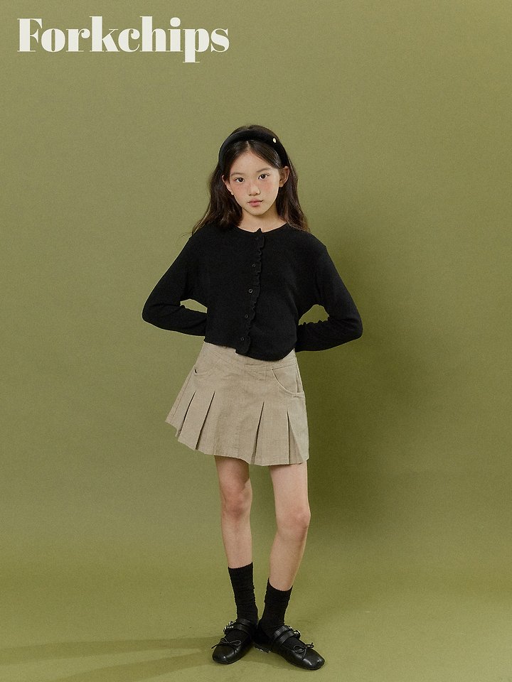 Fork Chips - Korean Children Fashion - #childrensboutique - Wavy Cardigan - 6