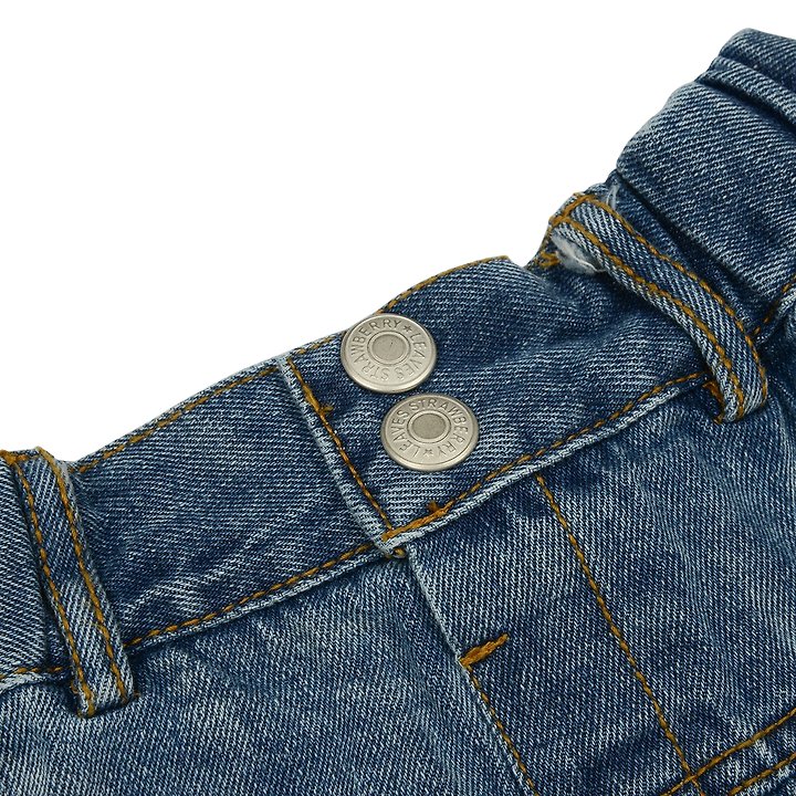 Fork Chips - Korean Children Fashion - #childrensboutique - Wiggle Button Skirt - 3