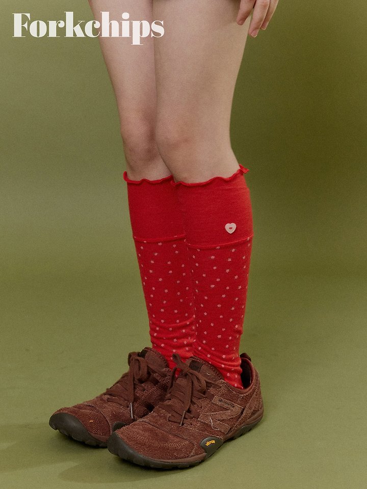 Fork Chips - Korean Children Fashion - #designkidswear - Daisy Socks - 11