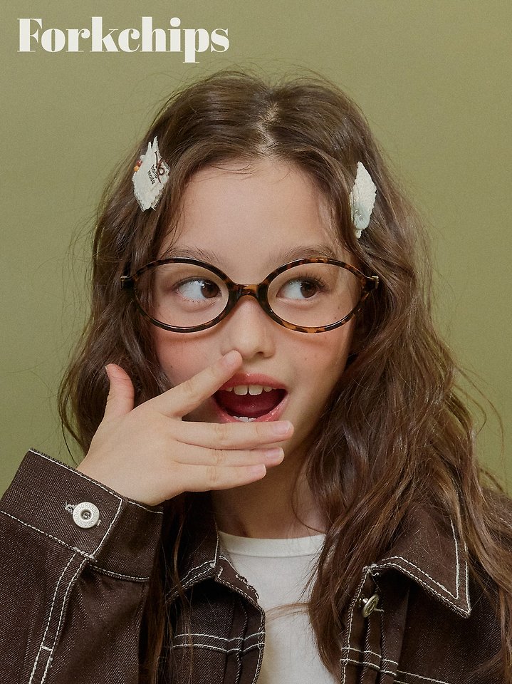 Fork Chips - Korean Children Fashion - #designkidswear - Oat Hair Clip Set - 2