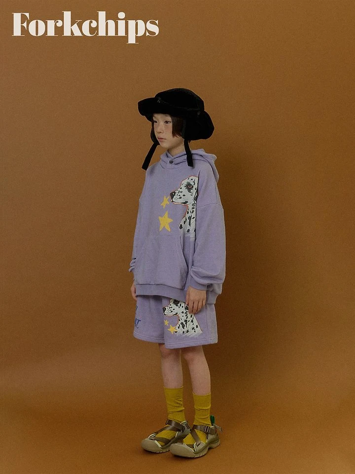 Fork Chips - Korean Children Fashion - #designkidswear - Dalmatian Shorts - 8