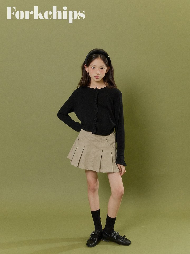 Fork Chips - Korean Children Fashion - #designkidswear - Wavy Cardigan - 7