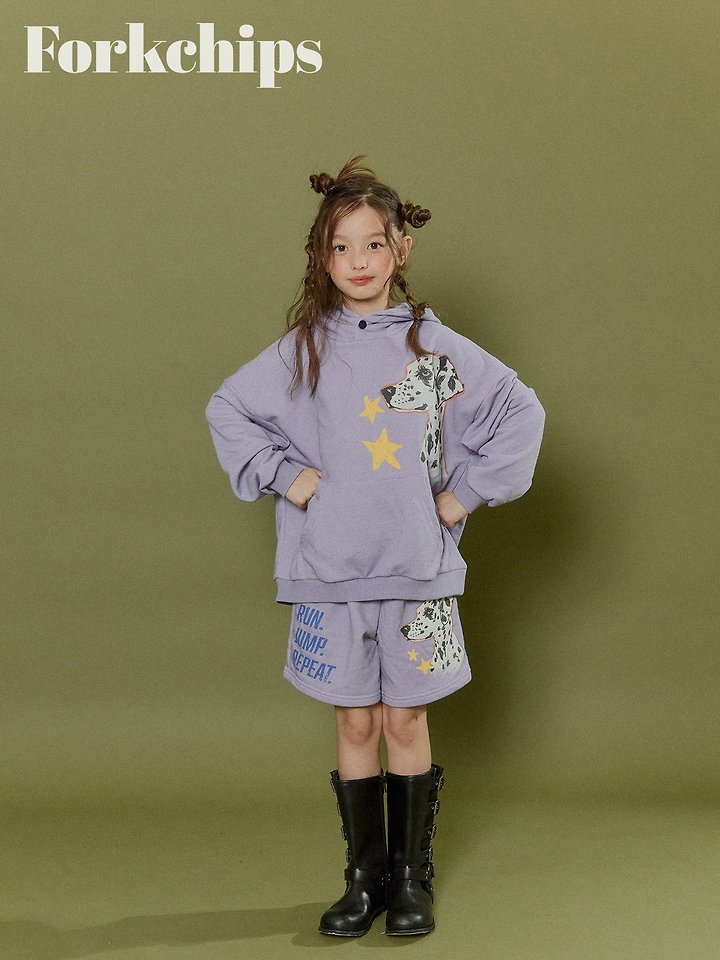 Fork Chips - Korean Children Fashion - #discoveringself - Dalmatian Hoodie - 10
