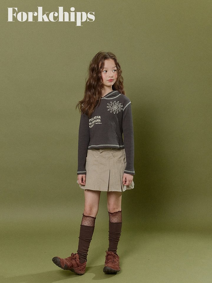 Fork Chips - Korean Children Fashion - #designkidswear - Little Star Hoodie - 4