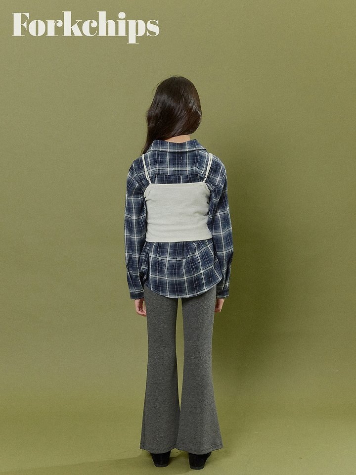 Fork Chips - Korean Children Fashion - #discoveringself - Chic Stone Sleeveless Top - 10