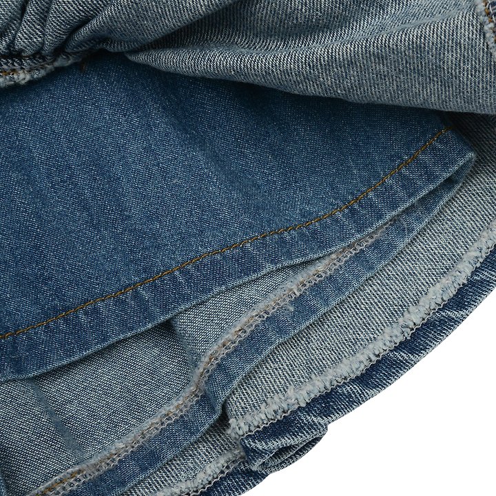 Fork Chips - Korean Children Fashion - #discoveringself - Wiggle Button Skirt - 5