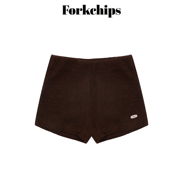 Fork Chips - Korean Children Fashion - #discoveringself - Wool Knit Shorts - 2