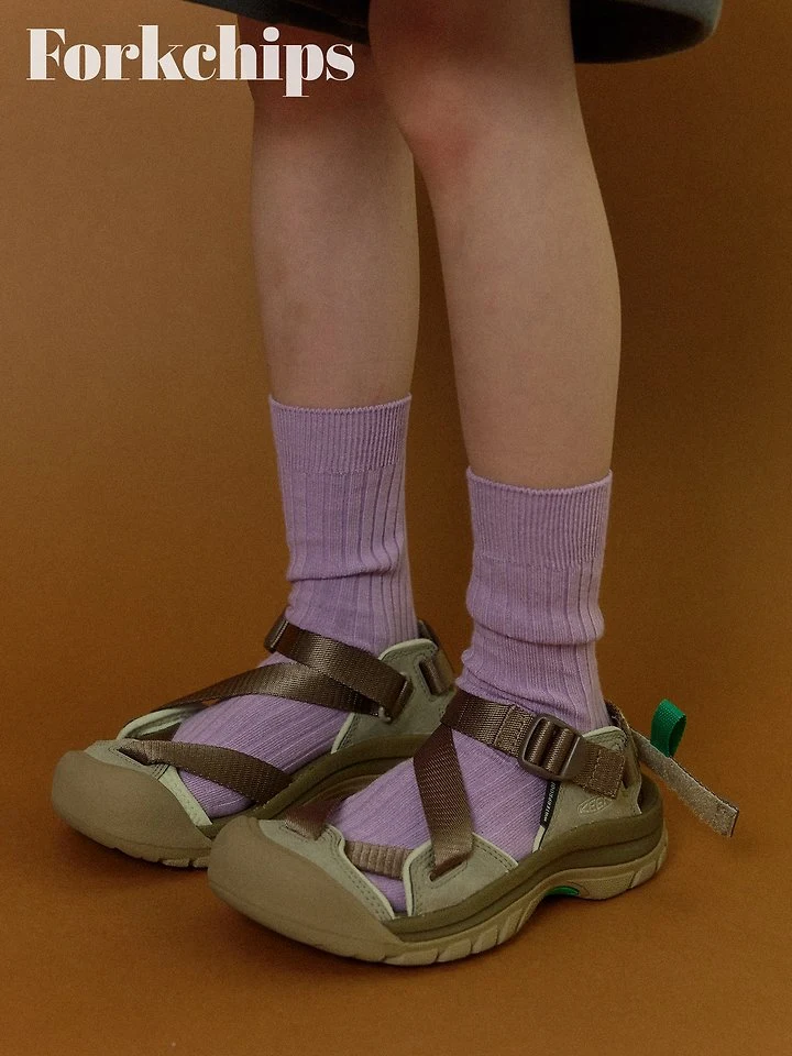 Fork Chips - Korean Children Fashion - #fashionkids - Honey Socks Set - 11