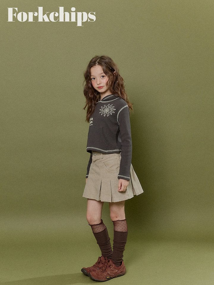 Fork Chips - Korean Children Fashion - #fashionkids - Little Star Hoodie - 5