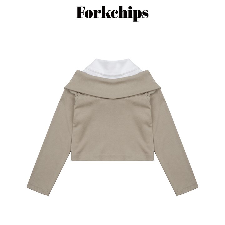 Fork Chips - Korean Children Fashion - #fashionkids - Maple Shoulder Tee - 3