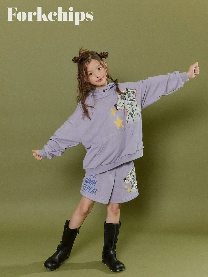 Fork Chips - Korean Children Fashion - #kidsshorts - Dalmatian Shorts - 11