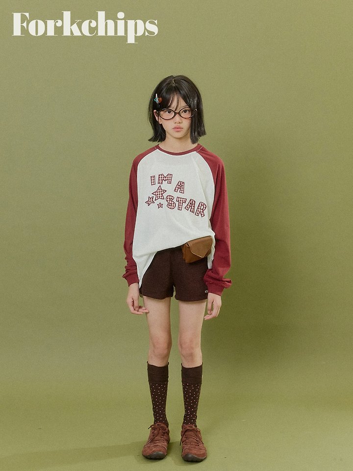 Fork Chips - Korean Children Fashion - #fashionkids - Wool Knit Shorts - 4