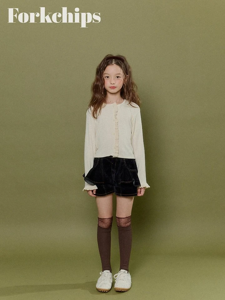 Fork Chips - Korean Children Fashion - #kidsstore - Wavy Cardigan - 11
