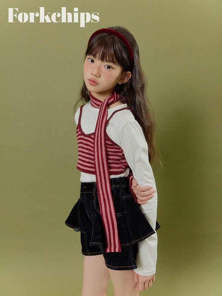 Fork Chips - Korean Children Fashion - #kidsstore - Bear Muffler - 12