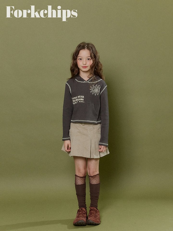 Fork Chips - Korean Children Fashion - #kidsstore - Harbor Pleated Skirt - 9