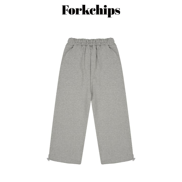 Fork Chips - Korean Children Fashion - #kidsstore - Farmer Wide Pants - 3