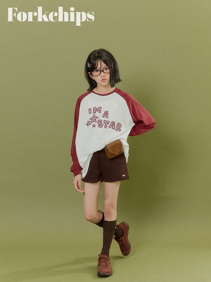 Fork Chips - Korean Children Fashion - #kidzfashiontrend - Wool Knit Shorts - 6