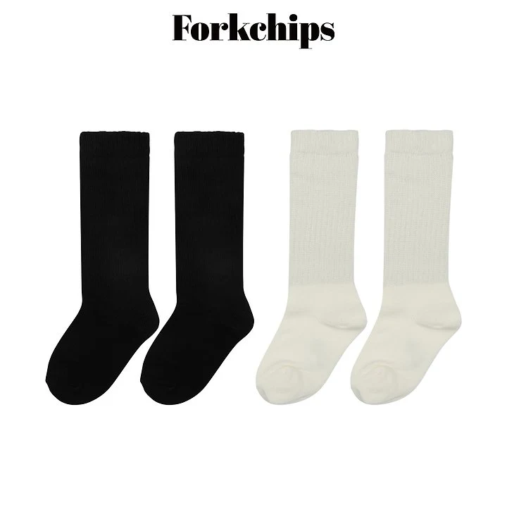 Fork Chips - Korean Children Fashion - #littlefashionista - Cable Socks Set