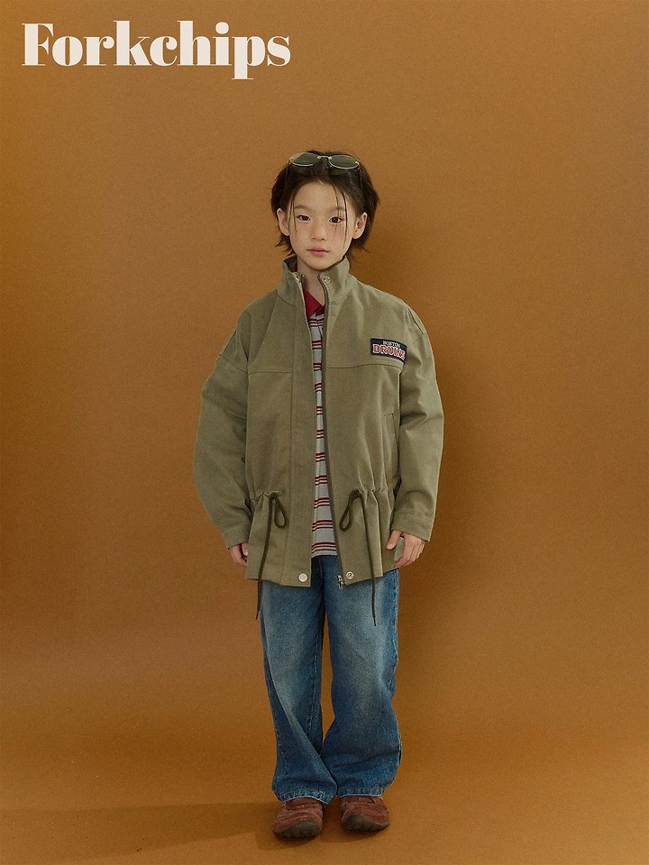 Fork Chips - Korean Children Fashion - #littlefashionista - Boston Field Jacket - 7