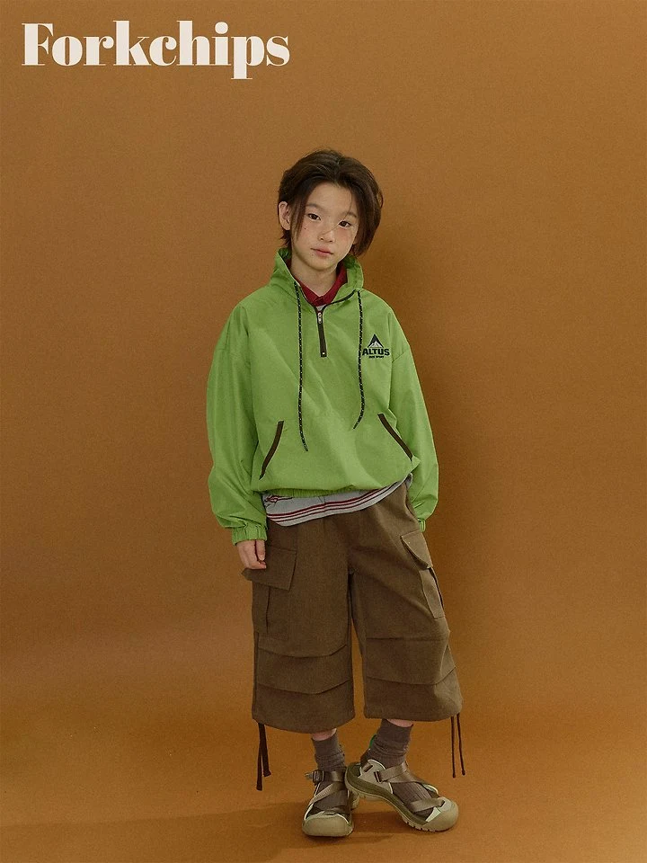 Fork Chips - Korean Children Fashion - #littlefashionista - Atus Anorak - 12
