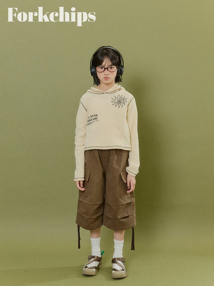 Fork Chips - Korean Children Fashion - #littlefashionista - Little Star Hoodie - 10