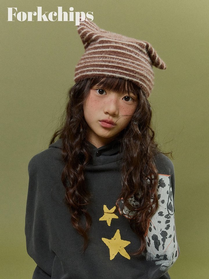 Fork Chips - Korean Children Fashion - #littlefashionista - Angora Horn Hat - 6