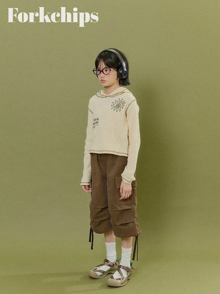 Fork Chips - Korean Children Fashion - #magicofchildhood - Little Star Hoodie - 11