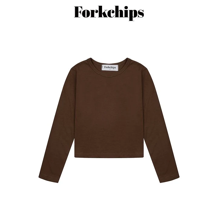 Fork Chips - Korean Children Fashion - #magicofchildhood - Silket Tee - 2