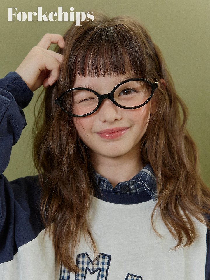 Fork Chips - Korean Children Fashion - #magicofchildhood - Nerd Glasses - 6