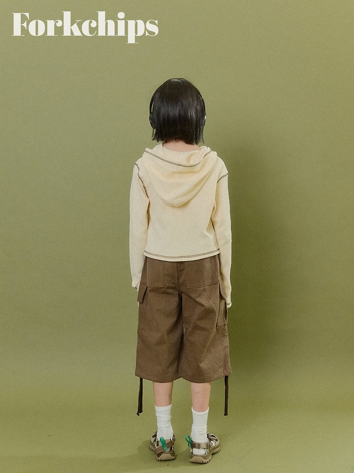 Fork Chips - Korean Children Fashion - #minifashionista - Flow Bermuda Pants - 9