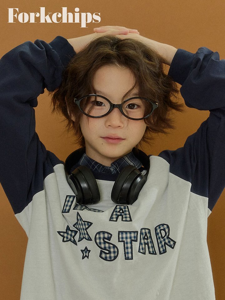 Fork Chips - Korean Children Fashion - #minifashionista - Nerd Glasses - 7
