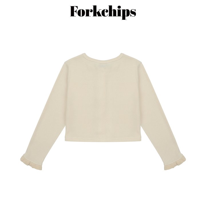Fork Chips - Korean Children Fashion - #prettylittlegirls - Wavy Cardigan - 3