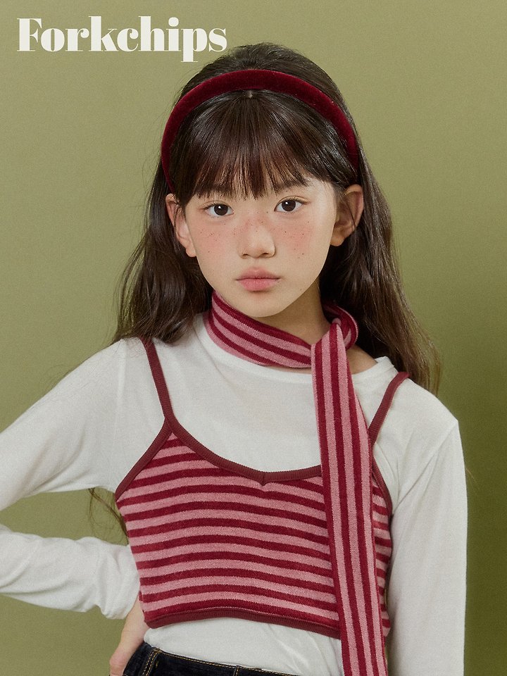 Fork Chips - Korean Children Fashion - #todddlerfashion - Berry Headband - 2