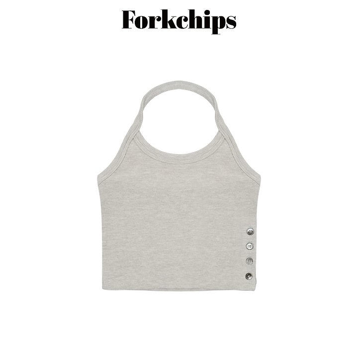 Fork Chips - Korean Children Fashion - #toddlerclothing - Mocha Bustier - 2