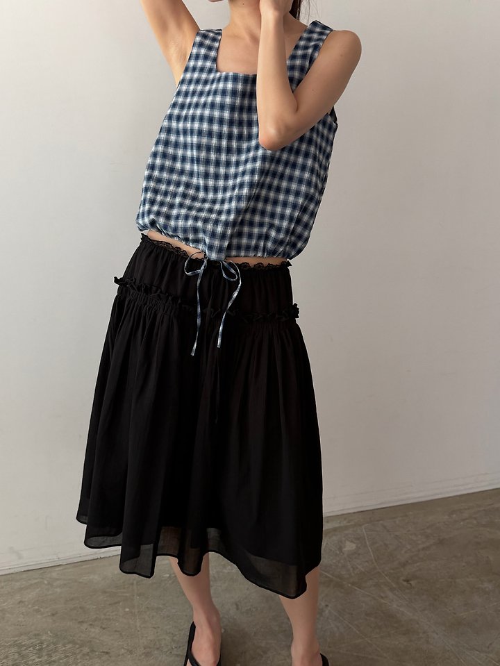 Foset - Korean Women Fashion - #womensfashion - Asa Double-Layer Skirt - 12