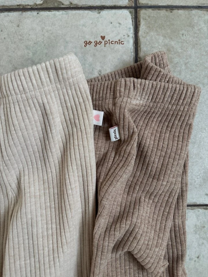 Go Go Picnic - Korean Children Fashion - #childofig - Luna Bootcut Pants - 8