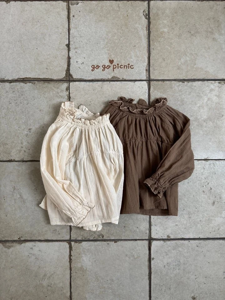 Go Go Picnic - Korean Children Fashion - #childrensboutique - Lena Blouse - 2