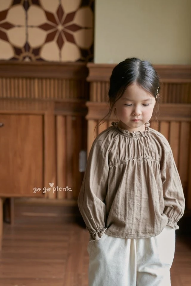 Go Go Picnic - Korean Children Fashion - #designkidswear - Lena Blouse - 3