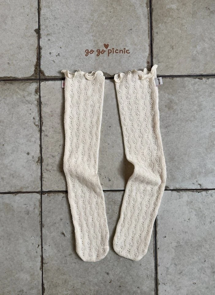 Go Go Picnic - Korean Children Fashion - #designkidswear - Anna Knee Socks - 12