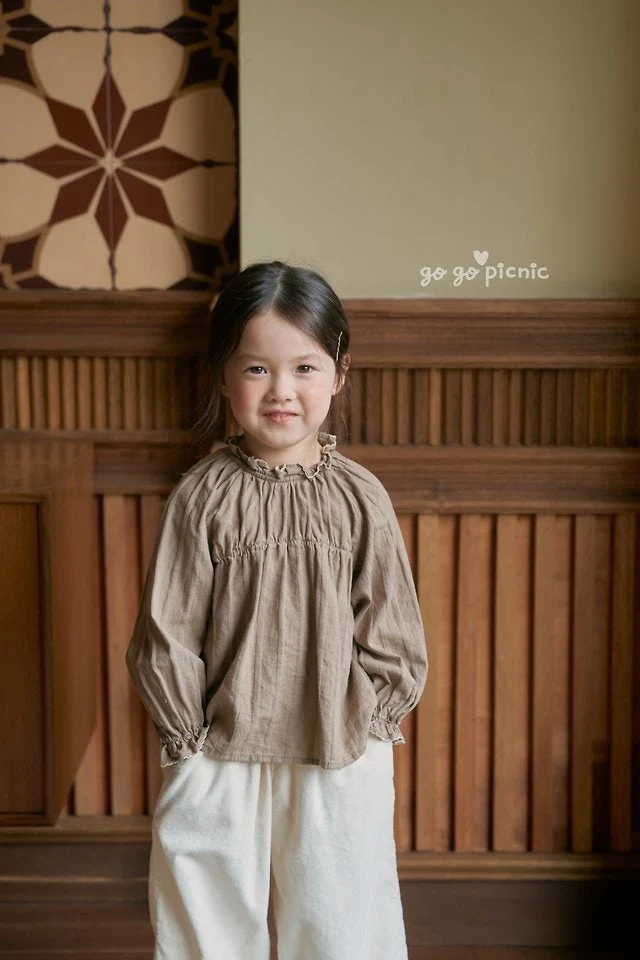 Go Go Picnic - Korean Children Fashion - #designkidswear - Lena Blouse - 4