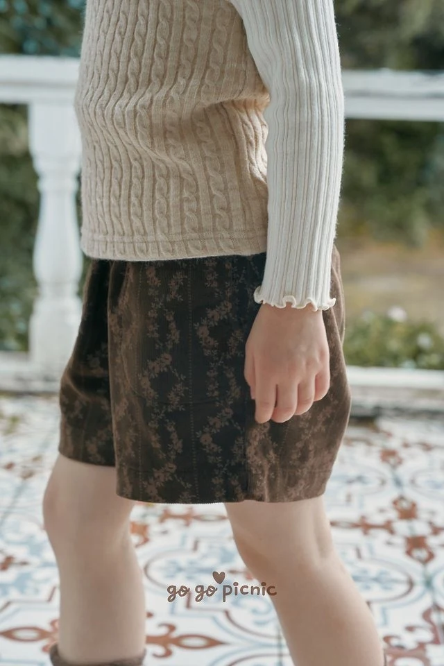 Go Go Picnic - Korean Children Fashion - #fashionkids - Ivy Corduroy Shorts - 9