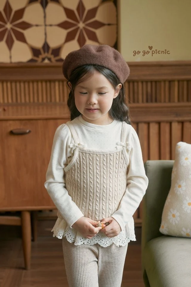 Go Go Picnic - Korean Children Fashion - #fashionkids - Muffin Vest - 3