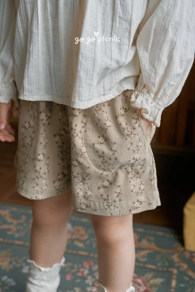 Go Go Picnic - Korean Children Fashion - #kidzfashiontrend - Ivy Corduroy Shorts - 12