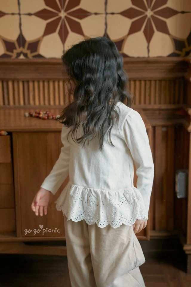 Go Go Picnic - Korean Children Fashion - #Kfashion4kids - Lara Long Sleeve Tee - 4