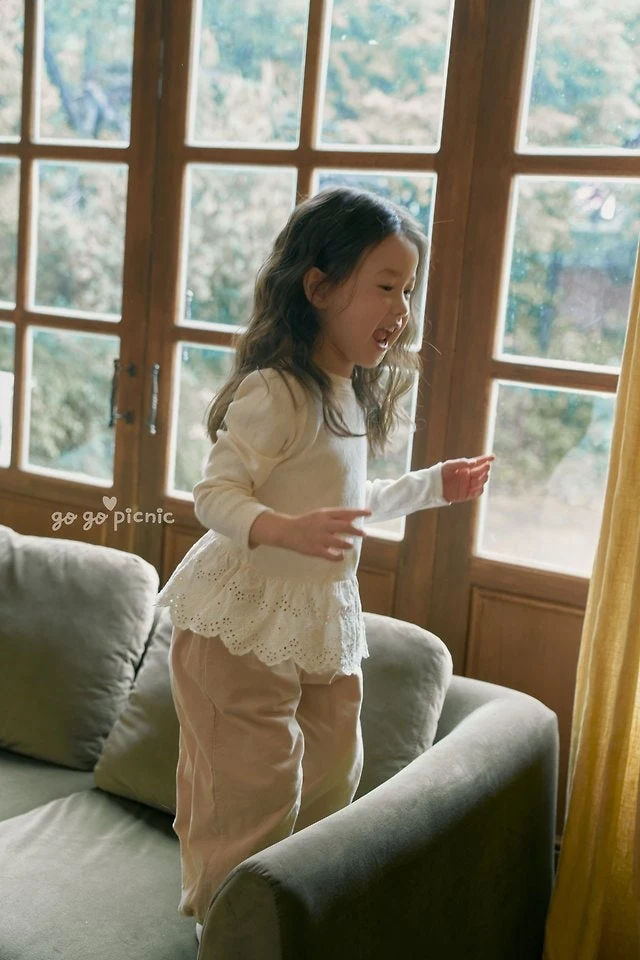Go Go Picnic - Korean Children Fashion - #minifashionista - Lara Long Sleeve Tee - 6