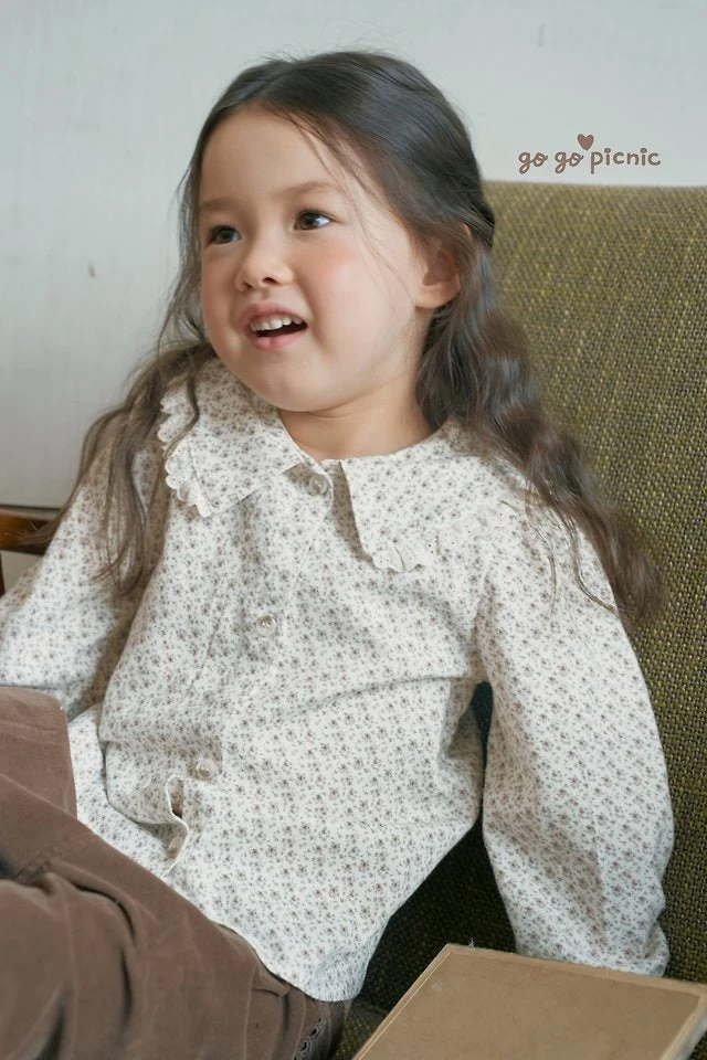 Go Go Picnic - Korean Children Fashion - #prettylittlegirls - Annie Blouse - 10