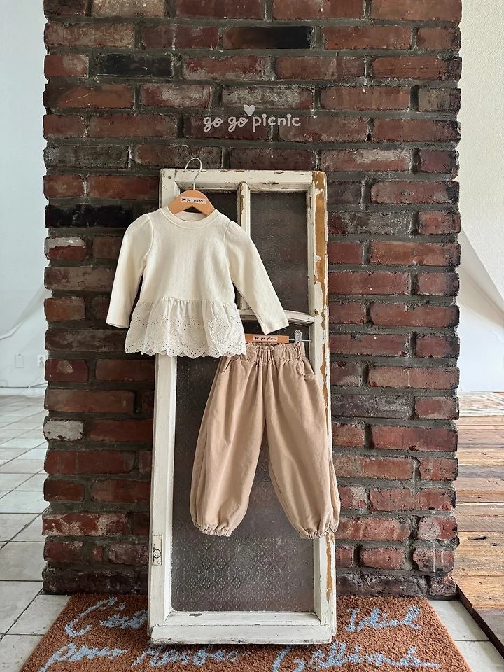 Go Go Picnic - Korean Children Fashion - #stylishchildhood - Lara Long Sleeve Tee - 10