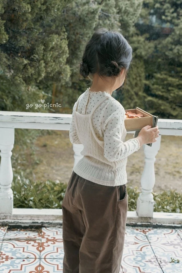 Go Go Picnic - Korean Children Fashion - #todddlerfashion - Muffin Vest - 12