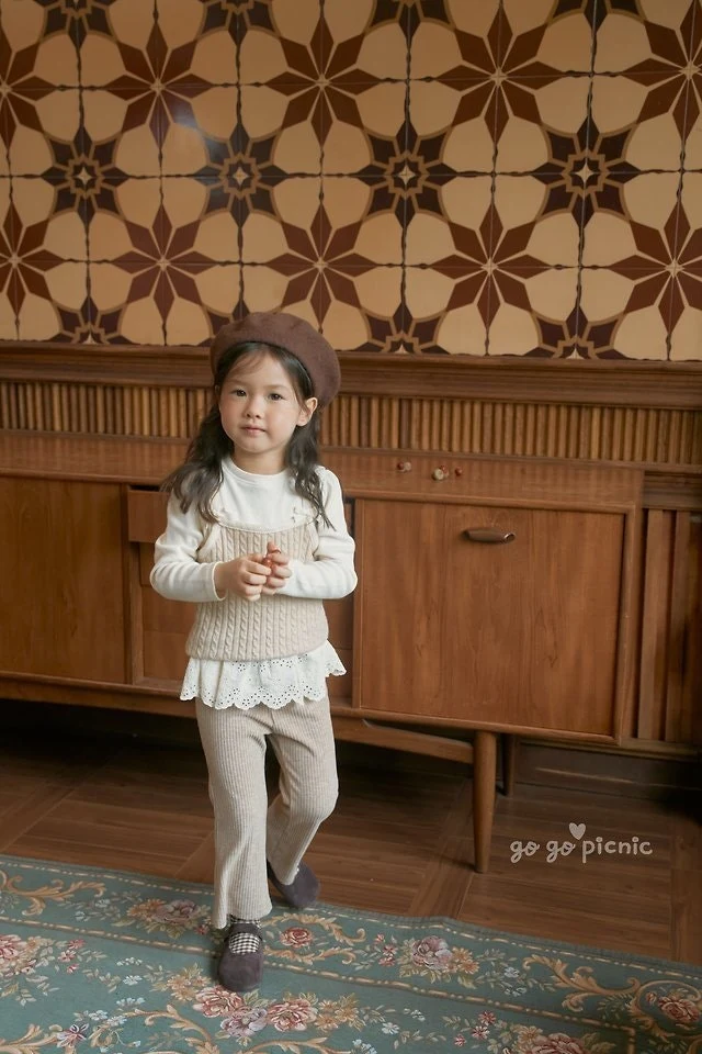 Go Go Picnic - Korean Children Fashion - #todddlerfashion - Lara Long Sleeve Tee - 8