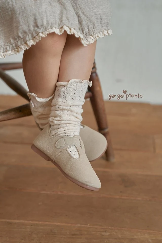Go Go Picnic - Korean Children Fashion - #todddlerfashion - Anna Knee Socks - 7